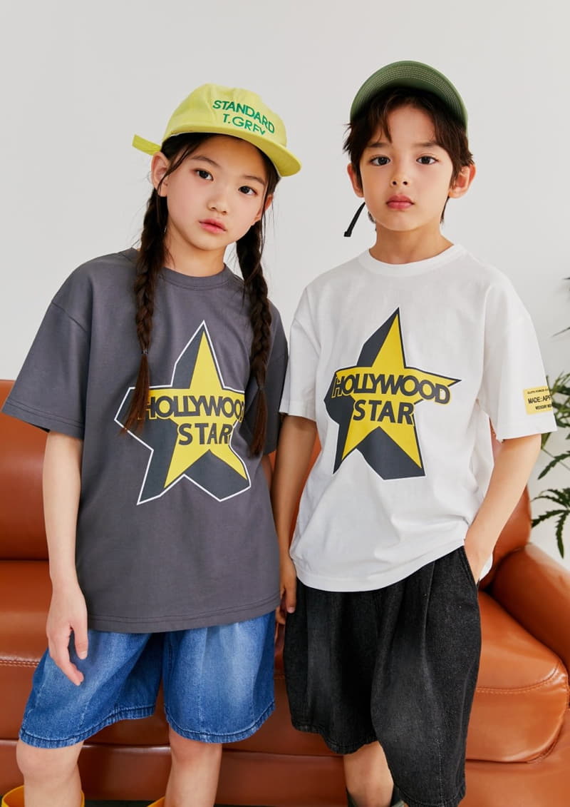 Apple Smile - Korean Children Fashion - #Kfashion4kids - Hollywood Tee - 2