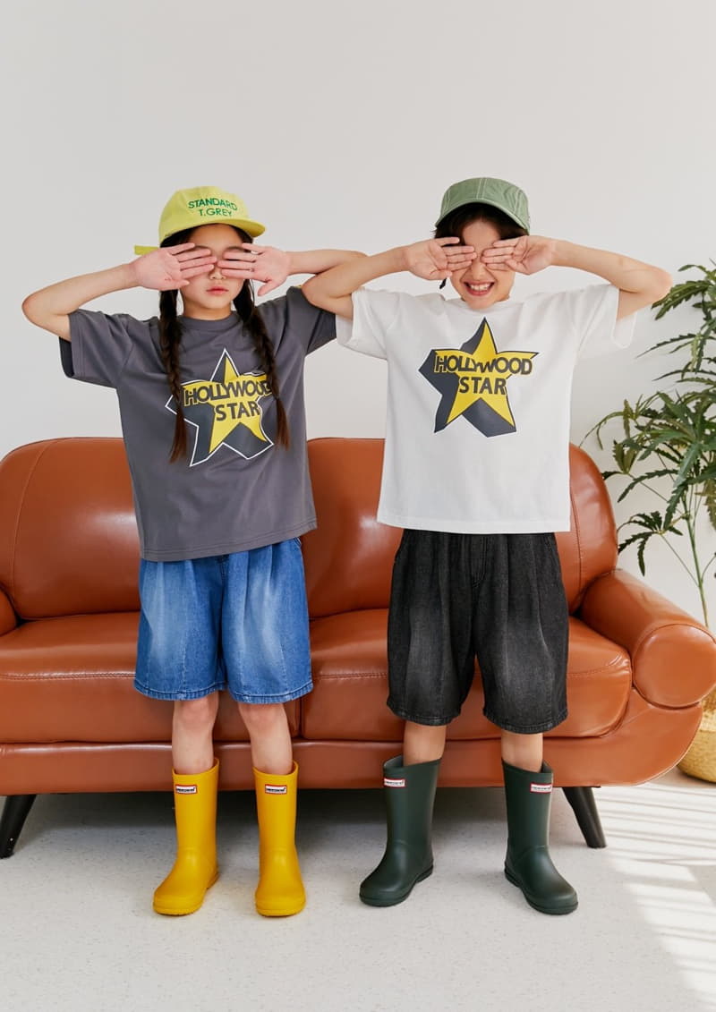 Apple Smile - Korean Children Fashion - #minifashionista - Hollywood Tee - 5