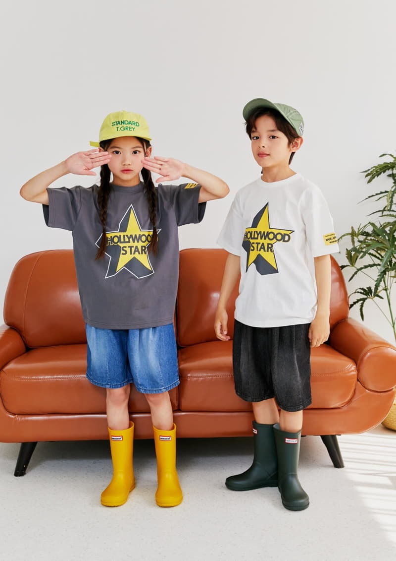 Apple Smile - Korean Children Fashion - #prettylittlegirls - Hollywood Tee - 6