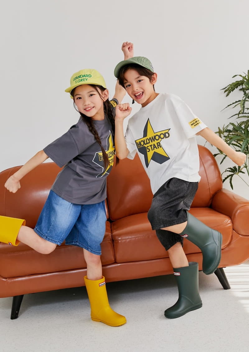 Apple Smile - Korean Children Fashion - #todddlerfashion - Hollywood Tee - 7