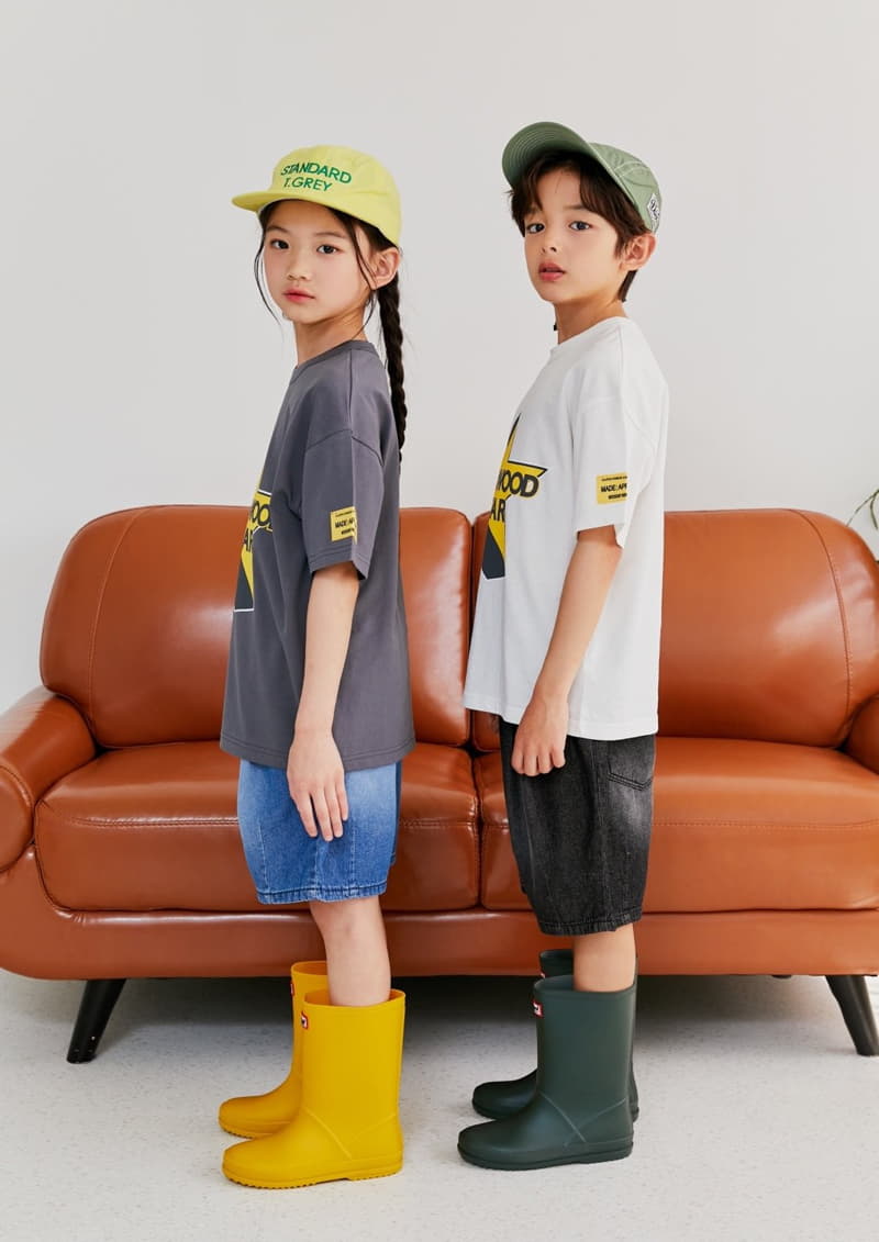 Apple Smile - Korean Children Fashion - #toddlerclothing - Hollywood Tee - 8