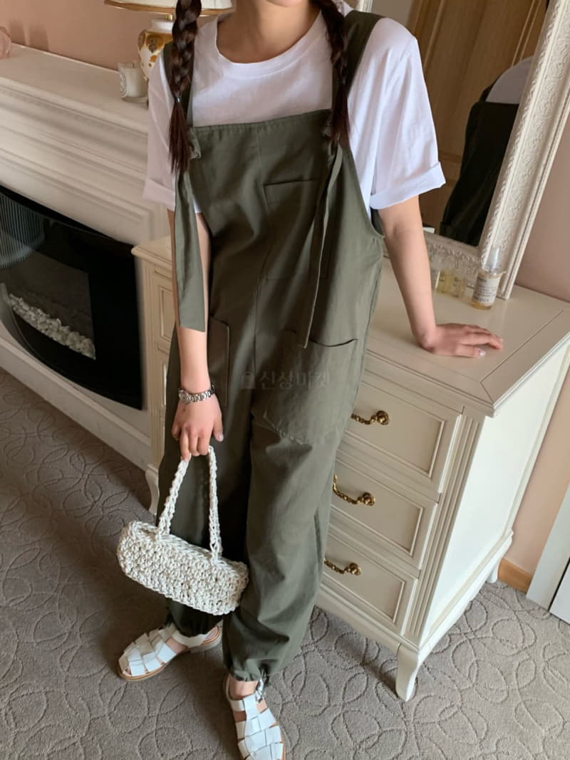 As Thought - Korean Women Fashion - #momslook - Tokyo Overalls - 11