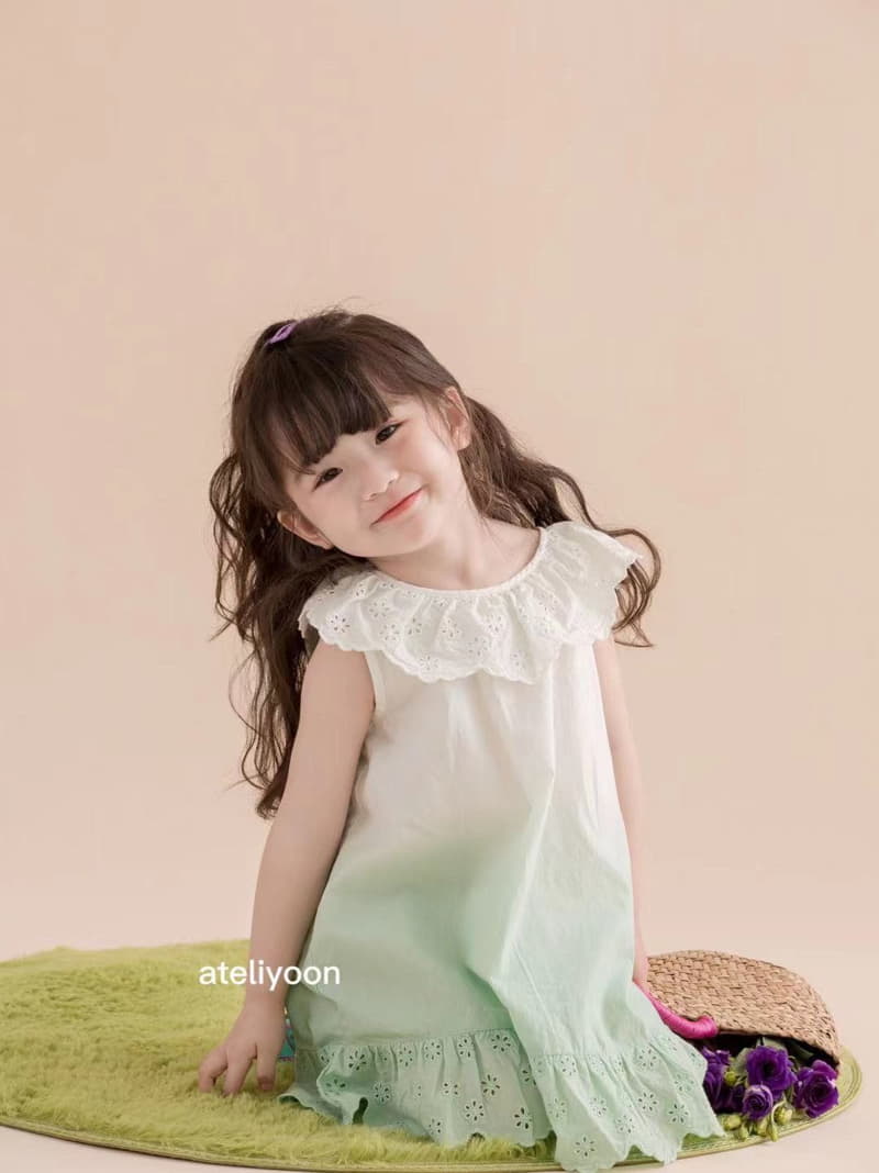Ateliyoon - Korean Children Fashion - #designkidswear - Flo Lace One-piece - 2