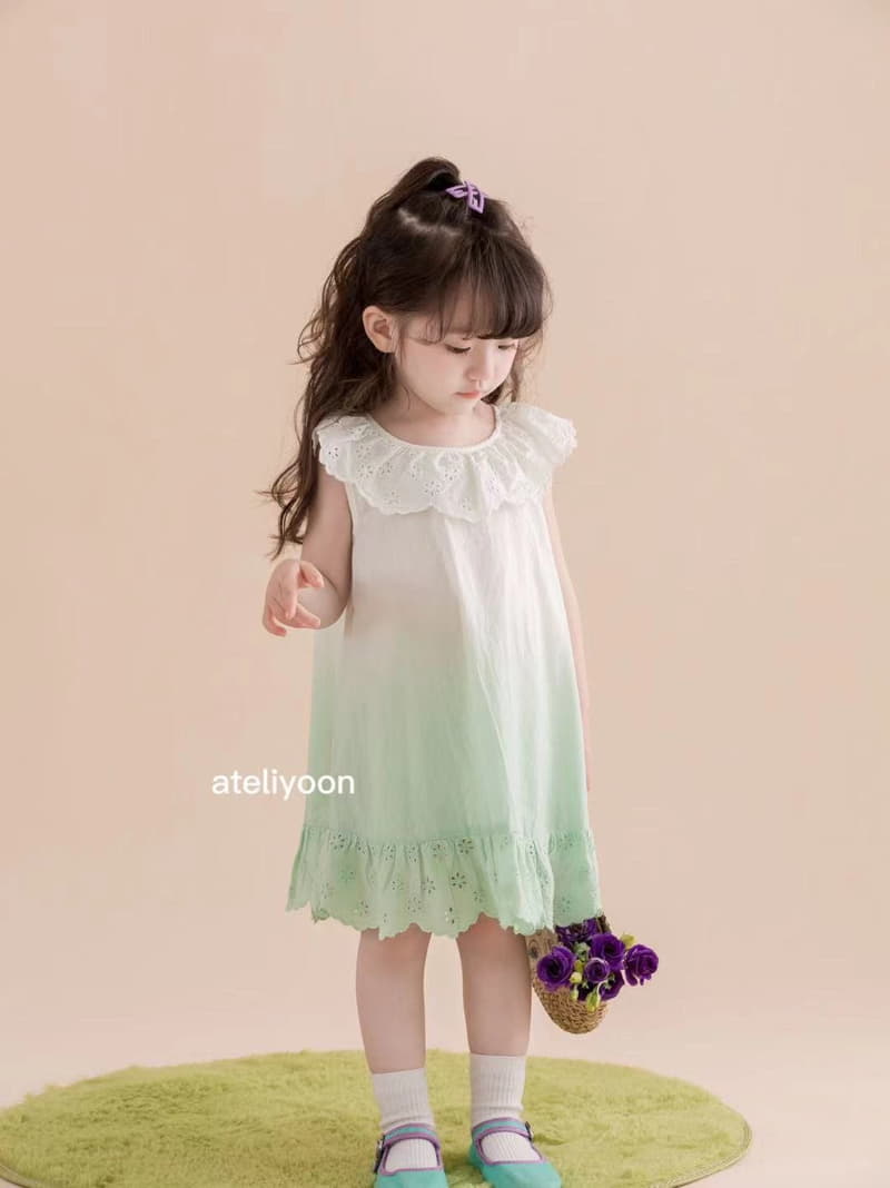 Ateliyoon - Korean Children Fashion - #discoveringself - Flo Lace One-piece - 3