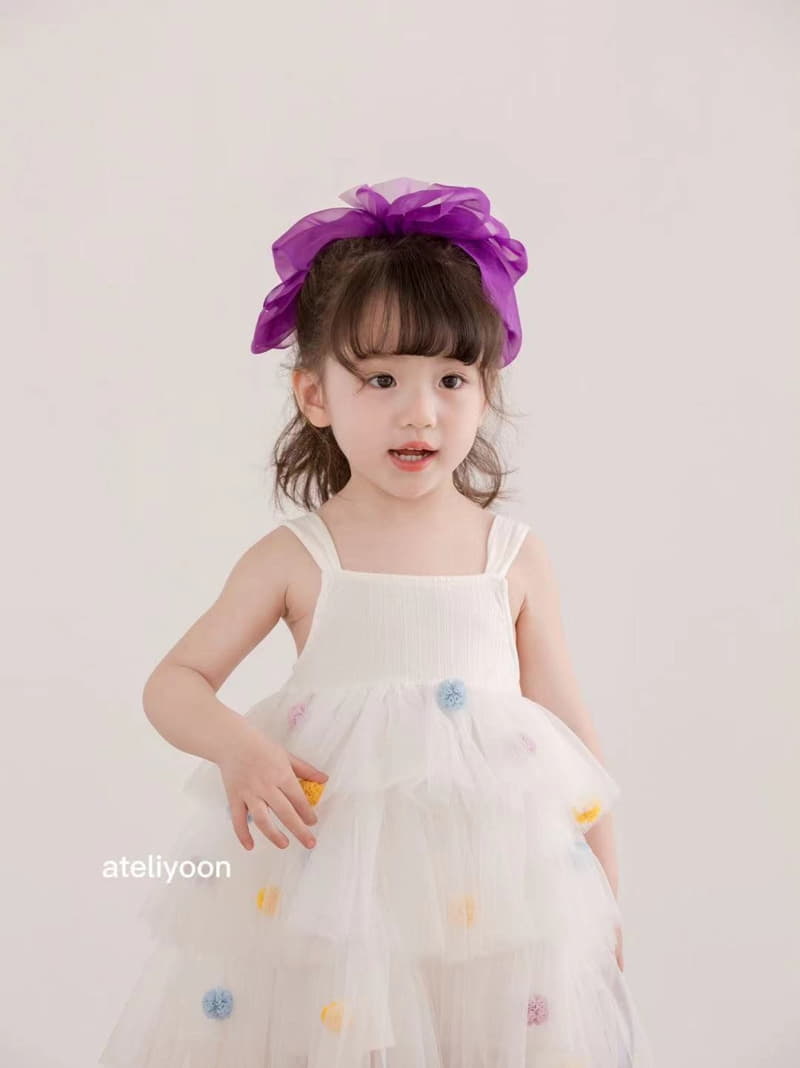 Ateliyoon - Korean Children Fashion - #fashionkids - Flower White One-piece