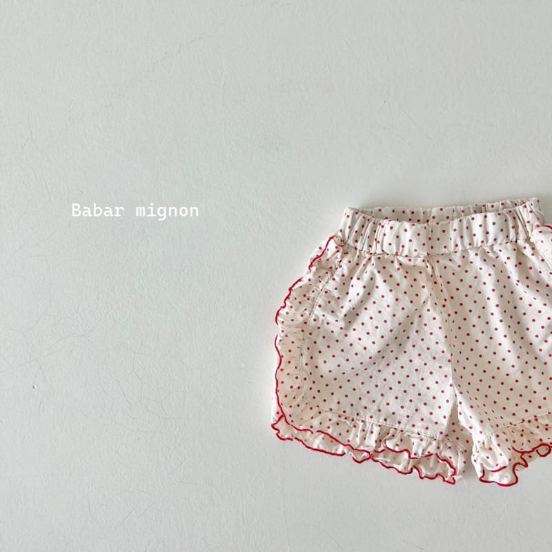 Babar Mignon - Korean Children Fashion - #childofig - Frill Shorts - 6