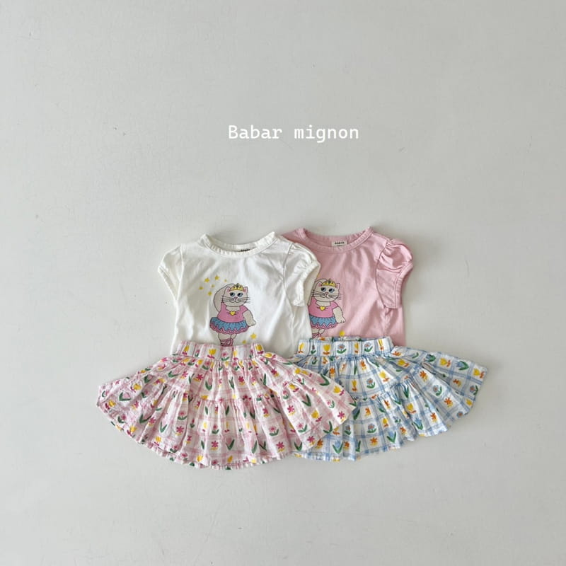 Babar Mignon - Korean Children Fashion - #childrensboutique - Ballet Puff Tee - 12