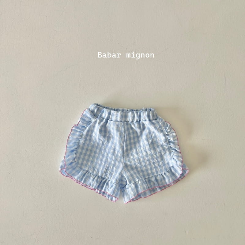 Babar Mignon - Korean Children Fashion - #designkidswear - Frill Shorts - 9