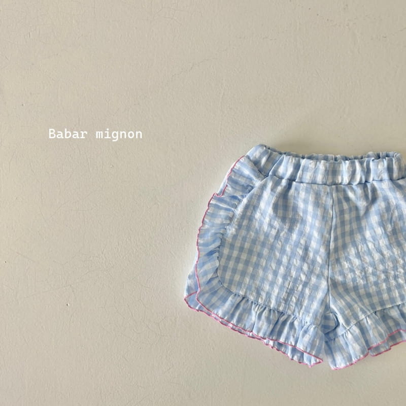 Babar Mignon - Korean Children Fashion - #discoveringself - Frill Shorts - 10