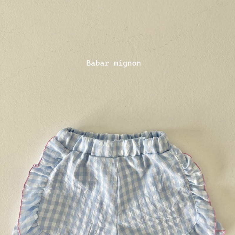 Babar Mignon - Korean Children Fashion - #fashionkids - Frill Shorts - 11