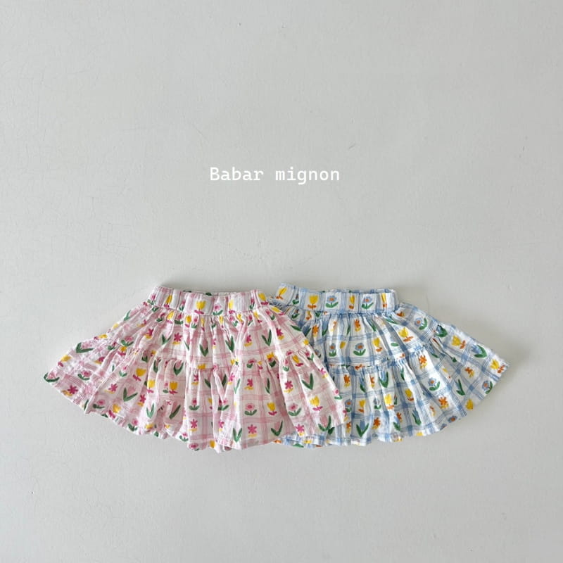 Babar Mignon - Korean Children Fashion - #kidzfashiontrend - Tulip Cancan Skirt