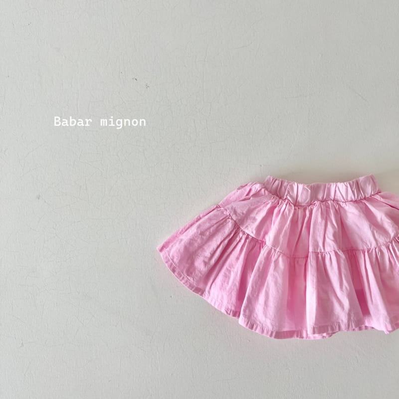 Babar Mignon - Korean Children Fashion - #Kfashion4kids - Summer Cancan Skirt - 4