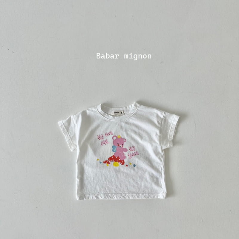 Babar Mignon - Korean Children Fashion - #magicofchildhood - Mushroon Bear Tee - 9