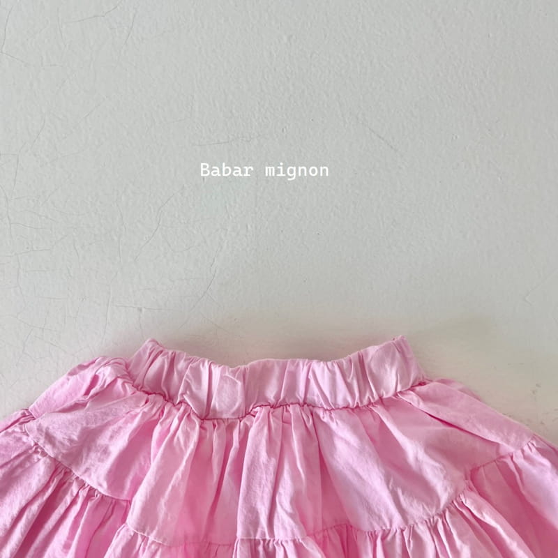 Babar Mignon - Korean Children Fashion - #magicofchildhood - Summer Cancan Skirt - 5