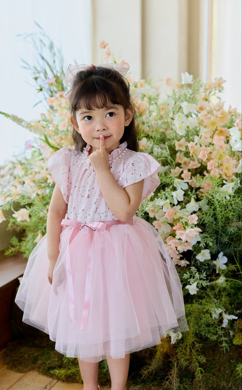 Baby Doll - Korean Children Fashion - #discoveringself - Pearl Line One-piece - 2