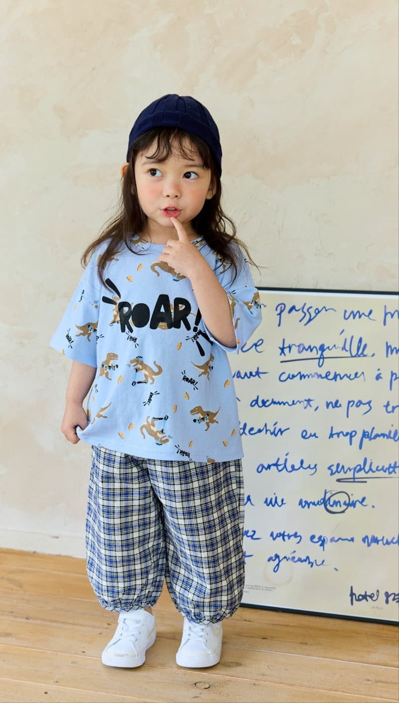 Baby Doll - Korean Children Fashion - #littlefashionista - Dino Board Tee