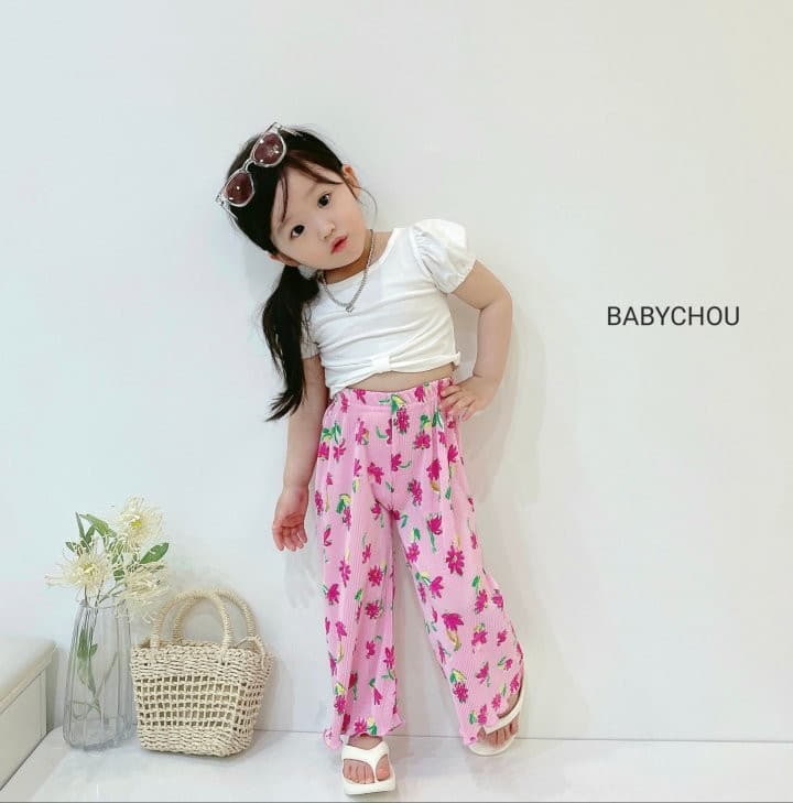 Babychou - Korean Children Fashion - #Kfashion4kids - Shelly Crop Tee