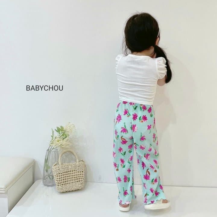Babychou - Korean Children Fashion - #childofig - Shelly Crop Tee - 6