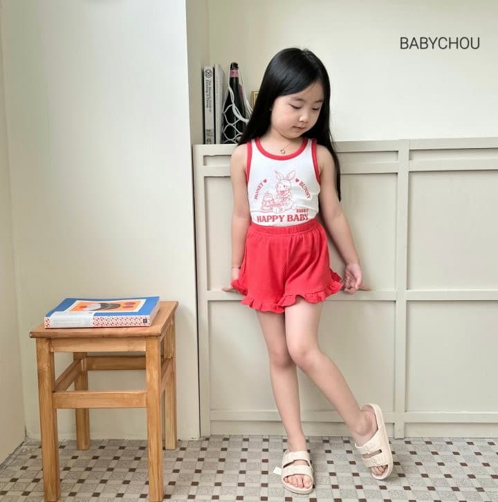 Babychou - Korean Children Fashion - #childofig - Honey Bunny Top Bottom Set