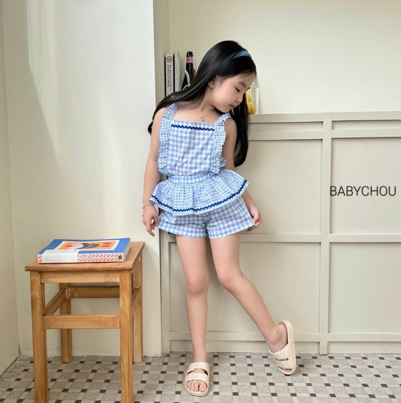 Babychou - Korean Children Fashion - #discoveringself - Loui Top Bottom Set - 6