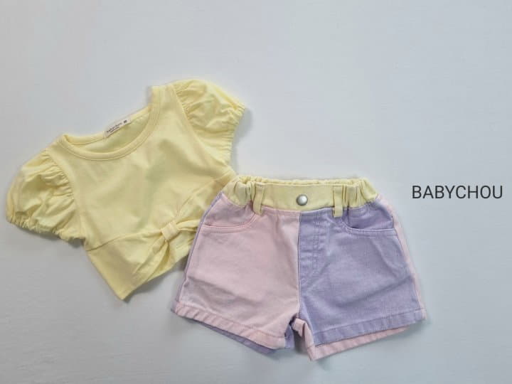 Babychou - Korean Children Fashion - #fashionkids - Shelly Tee - 12
