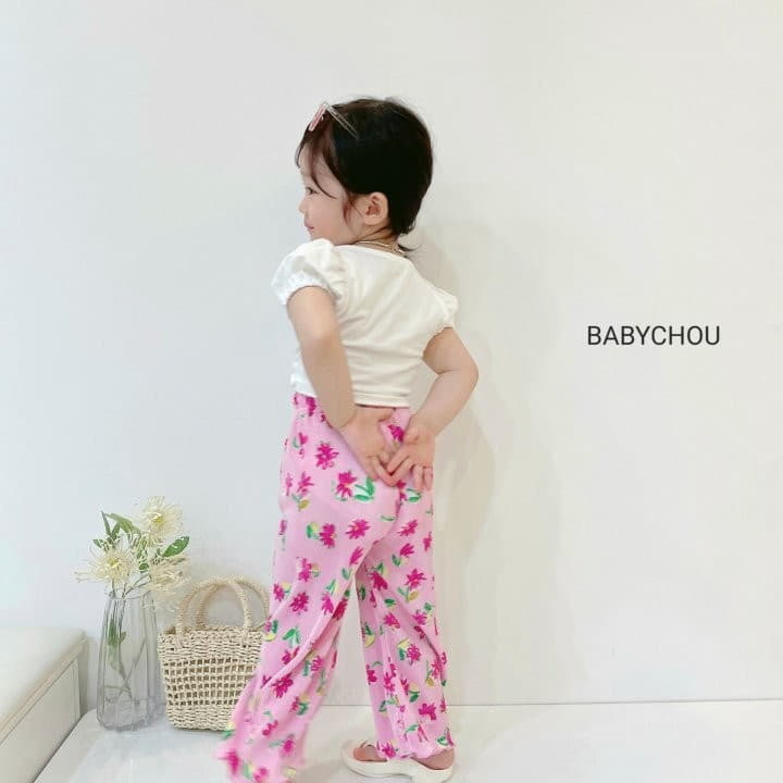 Babychou - Korean Children Fashion - #littlefashionista - Shelly Crop Tee - 2