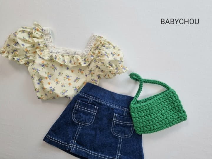 Babychou - Korean Children Fashion - #littlefashionista - Evelin Top Bottom Set - 9