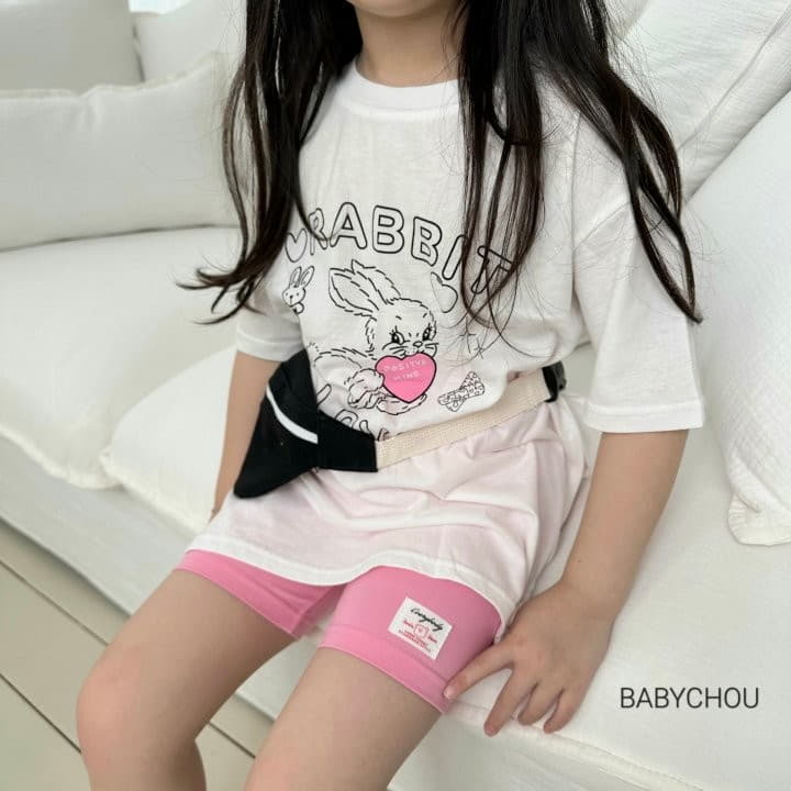 Babychou - Korean Children Fashion - #littlefashionista - Loose Slit Tee - 4
