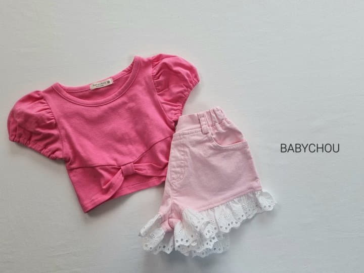 Babychou - Korean Children Fashion - #minifashionista - Shelly Tee - 3
