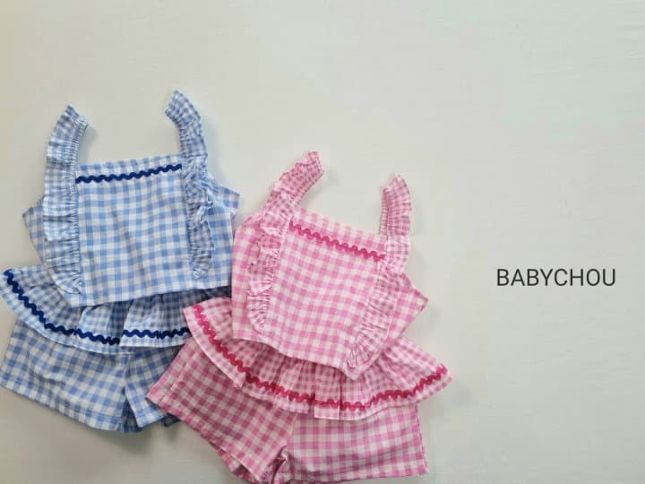 Babychou - Korean Children Fashion - #minifashionista - Roa Top Bottom Set