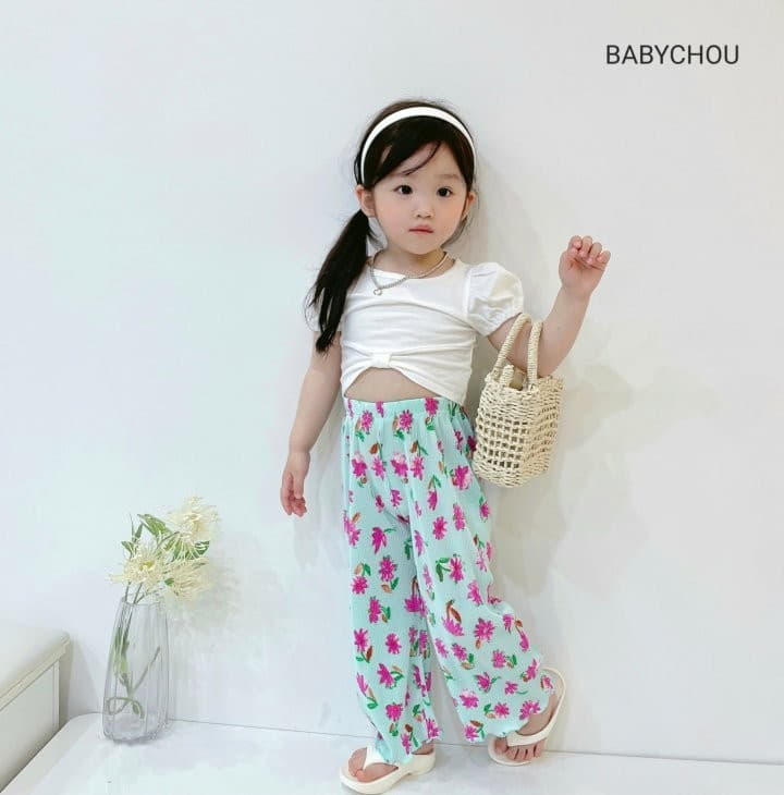 Babychou - Korean Children Fashion - #prettylittlegirls - Shelly Crop Tee - 5
