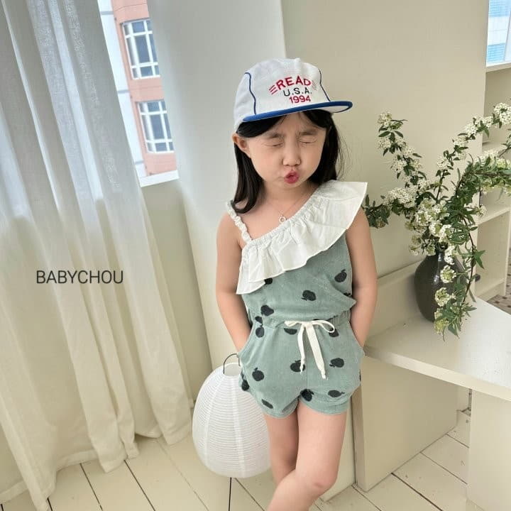 Babychou - Korean Children Fashion - #prettylittlegirls - Apple Jumpsuit - 11