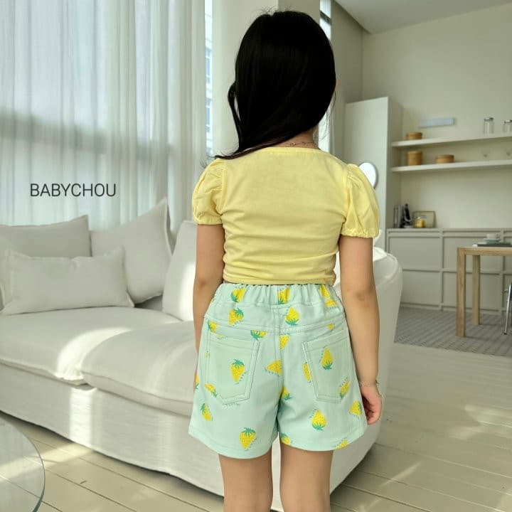 Babychou - Korean Children Fashion - #stylishchildhood - Strawberry Shorts - 12
