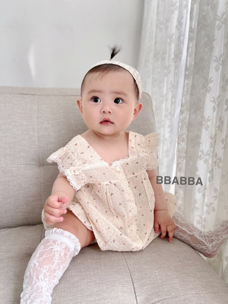 Bbabba - Korean Baby Fashion - #babyboutique - Baby Romantic Top Bottom Set - 5
