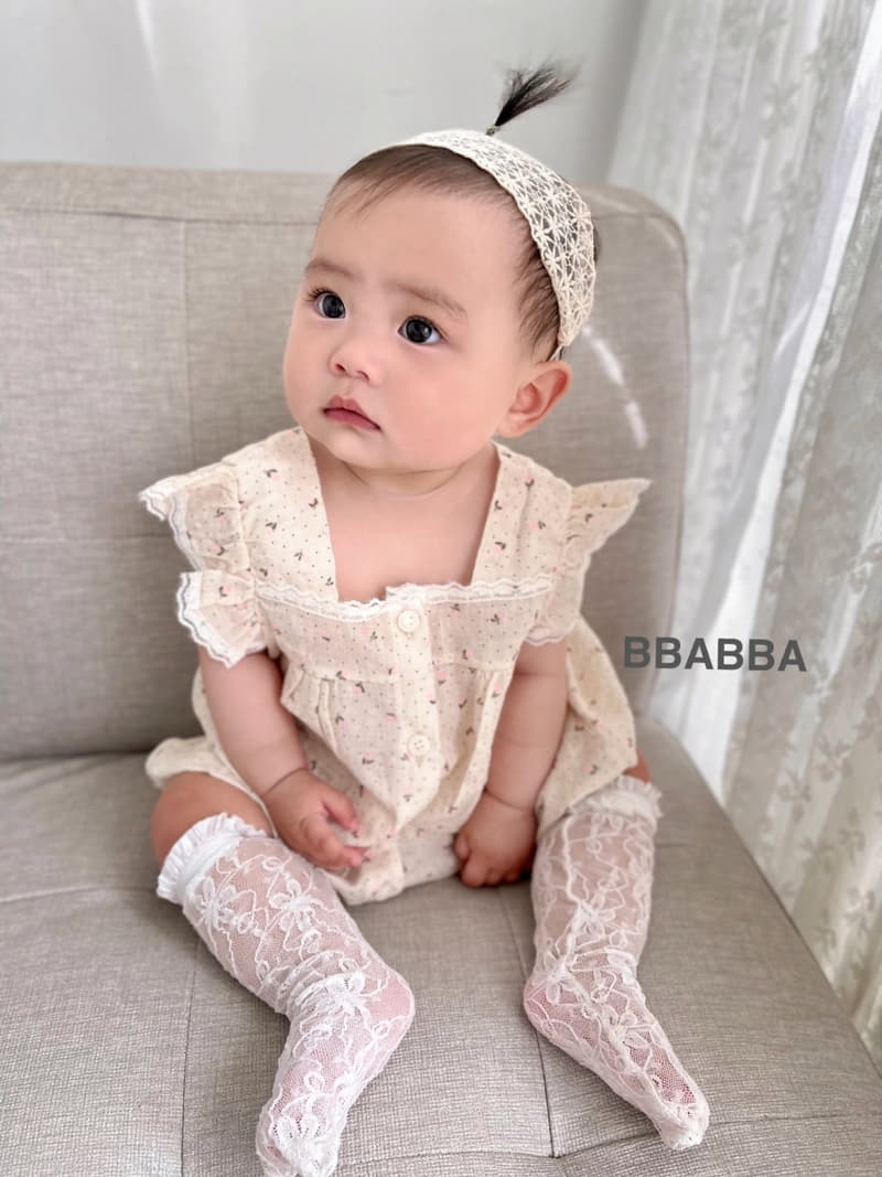 Bbabba - Korean Baby Fashion - #babyfever - Baby Romantic Top Bottom Set - 9