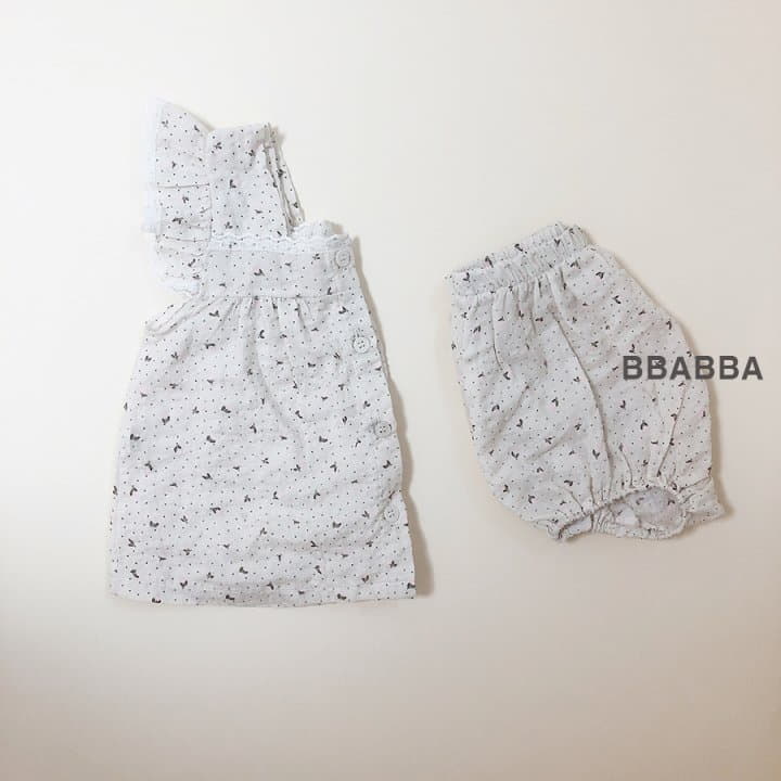 Bbabba - Korean Baby Fashion - #babywear - Baby Romantic Top Bottom Set