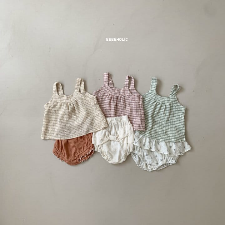 Bebe Holic - Korean Baby Fashion - #babyclothing - Check Blouse - 3