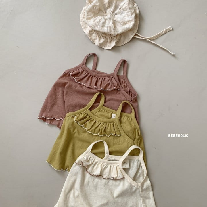 Bebe Holic - Korean Baby Fashion - #babyclothing - Shirring Sleeveless - 2