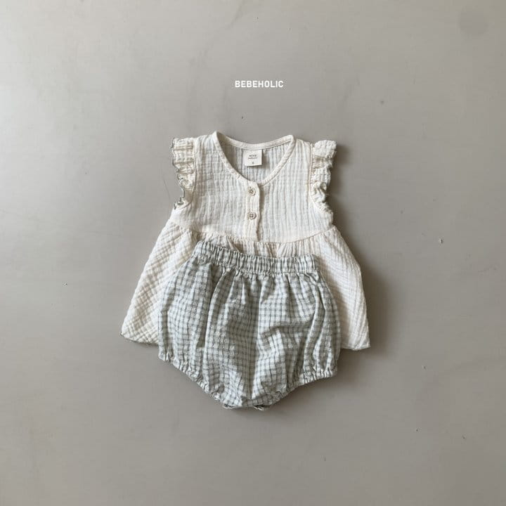 Bebe Holic - Korean Baby Fashion - #babyfever - Terra Top Bottom Set - 10