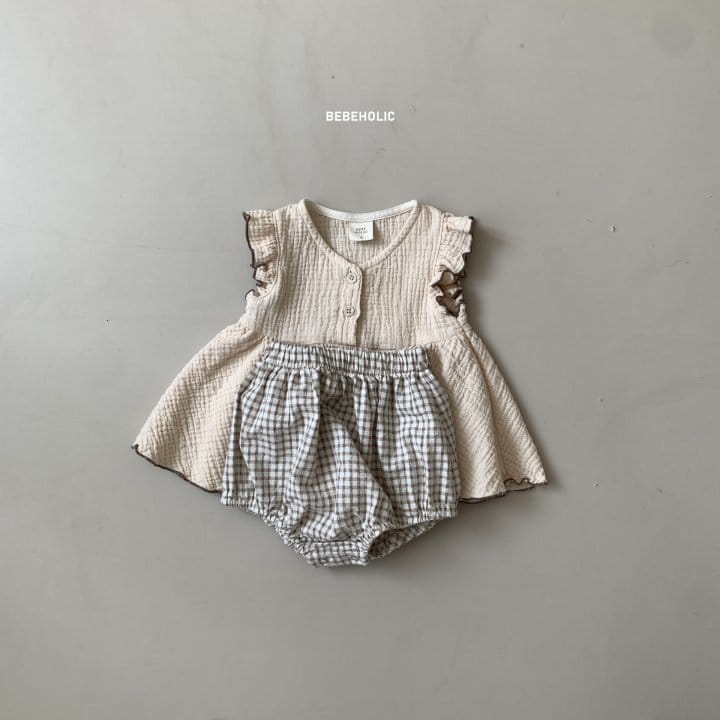 Bebe Holic - Korean Baby Fashion - #babygirlfashion - Terra Top Bottom Set - 11