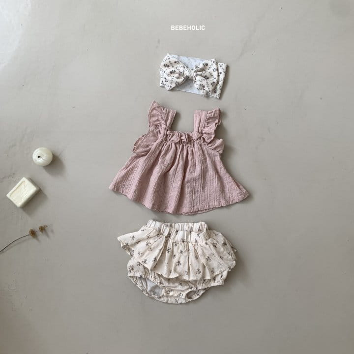Bebe Holic - Korean Baby Fashion - #babygirlfashion - Chelsi Sleeveless - 3