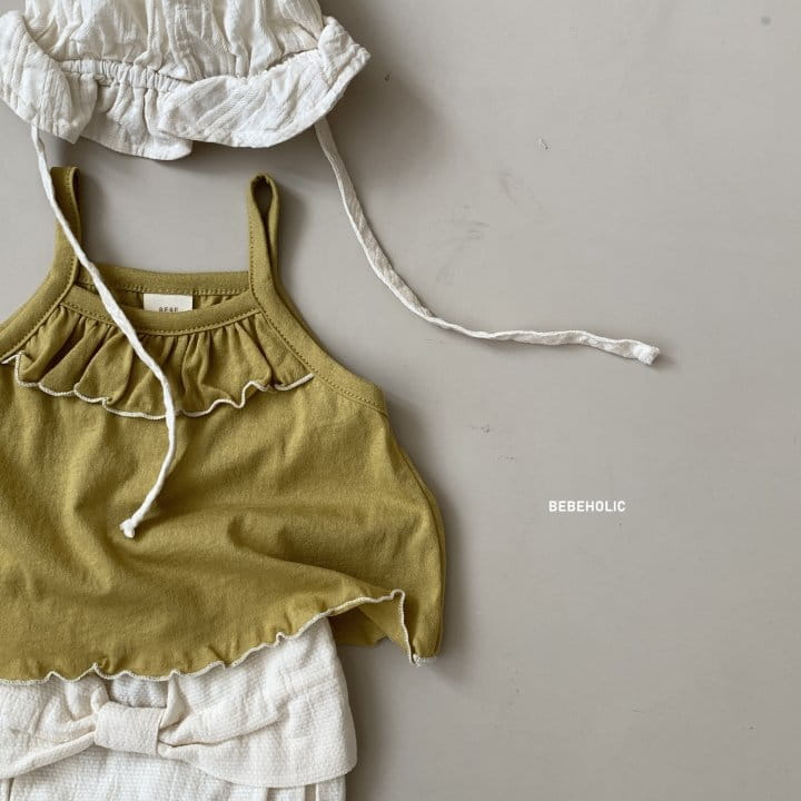Bebe Holic - Korean Baby Fashion - #babylifestyle - Shirring Sleeveless - 6