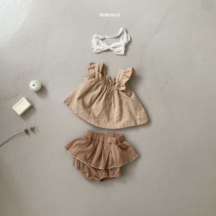 Bebe Holic - Korean Baby Fashion - #babygirlfashion - Chelsi Sleeveless - 4