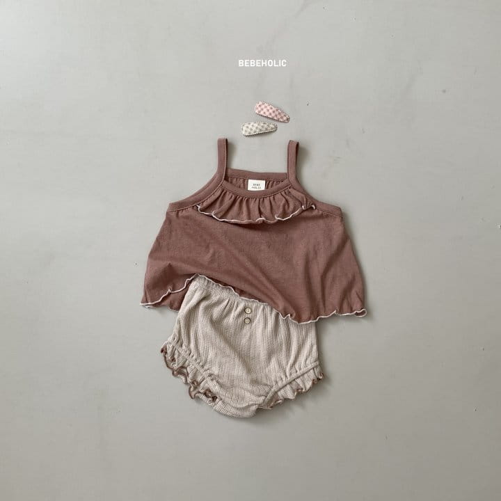 Bebe Holic - Korean Baby Fashion - #babyoninstagram - Shirring Sleeveless - 7