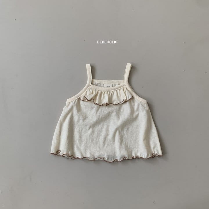 Bebe Holic - Korean Baby Fashion - #babyoutfit - Shirring Sleeveless - 10