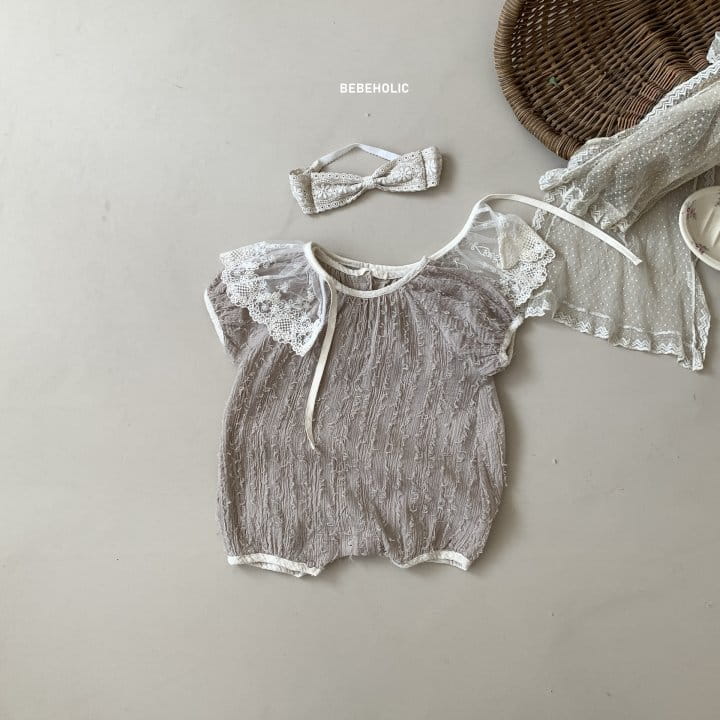 Bebe Holic - Korean Baby Fashion - #babyootd - Bunny Bodysuit - 4