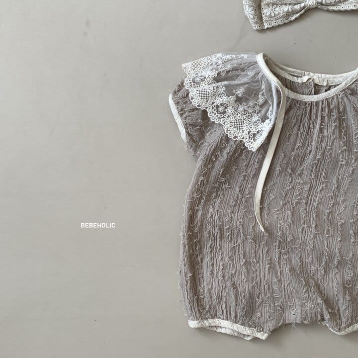 Bebe Holic - Korean Baby Fashion - #babyoutfit - Bunny Bodysuit - 5