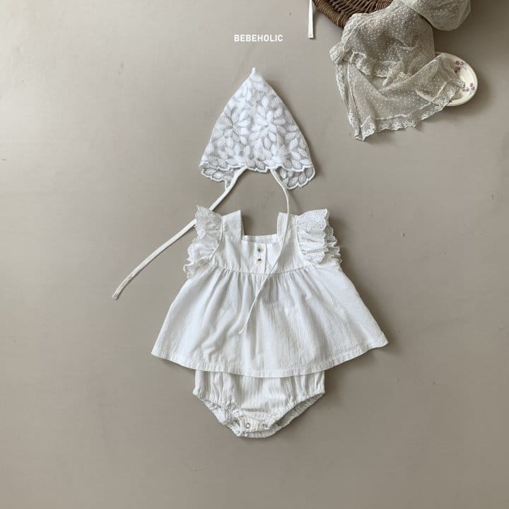 Bebe Holic - Korean Baby Fashion - #babywear - Ink Top Bottom Set - 4