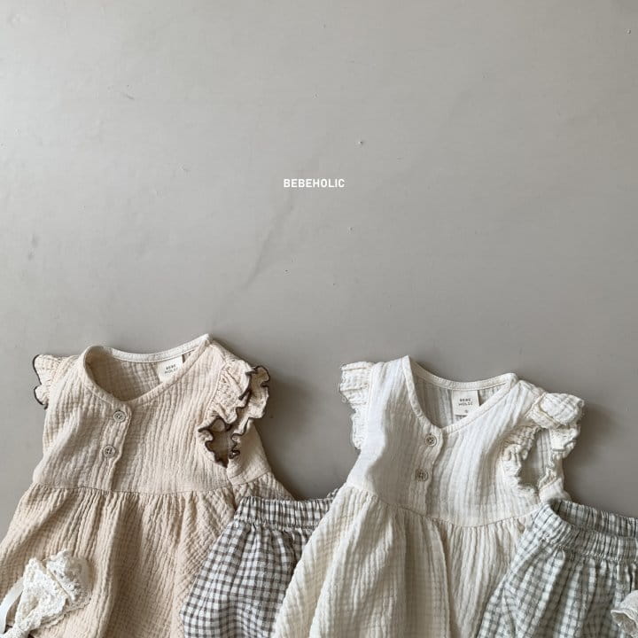 Bebe Holic - Korean Baby Fashion - #onlinebabyboutique - Terra Top Bottom Set - 3