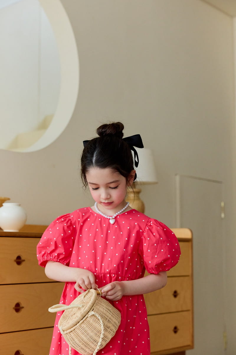 Berry Berry - Korean Children Fashion - #Kfashion4kids - Heart One-piece - 12